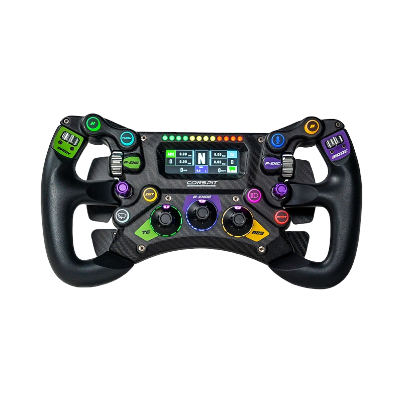 CONSPIT 300 GT wheel with 2.99-inch display